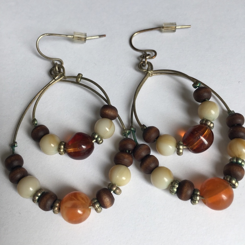 $3 BUNDLE/BOHO STYLE DANGLE EARRINGS